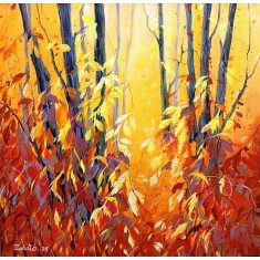 Zohaib Rind, 24 x 24 Inch, Acrylic on Canvas, Landscape Painting, AC-ZR-309